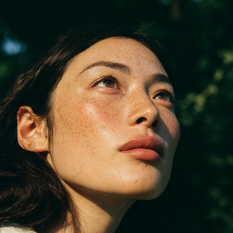 Editorial portrait — soft focus, emotive lighting